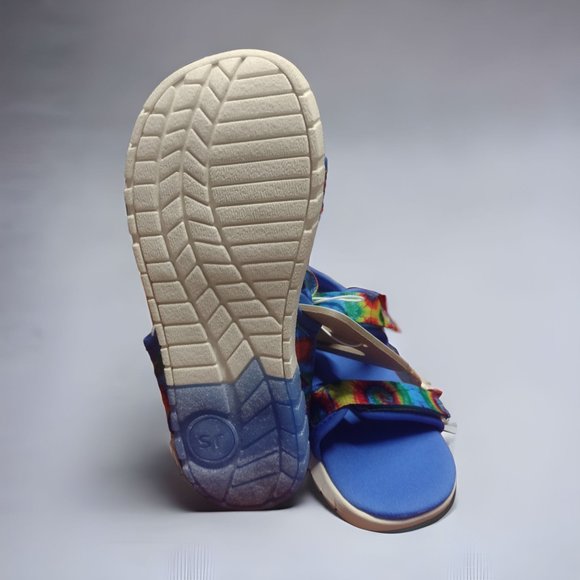 NWT Surprize By Stride Rite Boys Light Up Water Shoes Memory Foam Blue Size 12 - Picture 4 of 11